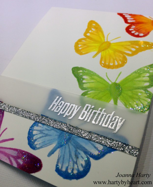 Colorful Happy Birthday card using Happy Little Stampers + Video ...